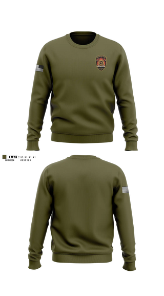 Crew Neck Sweatshirt, Washington County Fire Department, Fire Department, Teamtime, Team time, sublimation, custom sports apparel, team uniforms, spirit wear, spiritwear, sports uniforms, custom shirts, team store, custom team store, fundraiser sports, apparel fundraiser