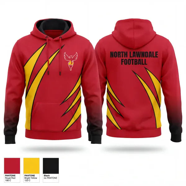 Hoodie, North Lawndale College Prep, , Teamtime, Team time, sublimation, custom sports apparel, team uniforms, spirit wear, spiritwear, sports uniforms, custom shirts, team store, custom team store, fundraiser sports, apparel fundraiser