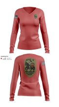 Engine 15 4145727 Women's Long Sleeve V-neck Shirt - 21