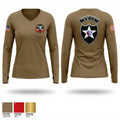 2ID DIVARTY 76925490 Women's Long Sleeve V-neck Shirt - 1