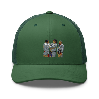 Gracie JiuJitsu Athens 70978792 Retro Trucker Hat | Yupoong 6606