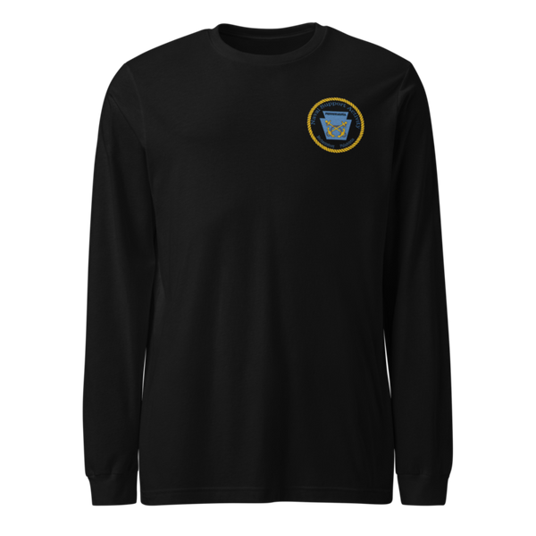 NSA Mechanicsburg 84971329 Unisex Long Sleeve Tee | Bella + Canvas 3501
