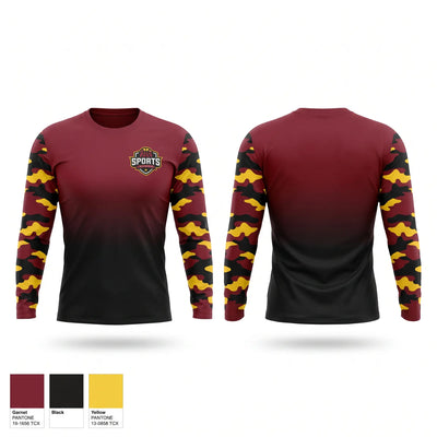 Hickory Tornadoes Long Sleeve Performance Shirt - 1