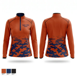 Quarter Zip Jacket, Clayton Valley Flames, Softball, Teamtime, Team time, sublimation, custom sports apparel, team uniforms, spirit wear, spiritwear, sports uniforms, custom shirts, team store, custom team store, fundraiser sports, apparel fundraiser