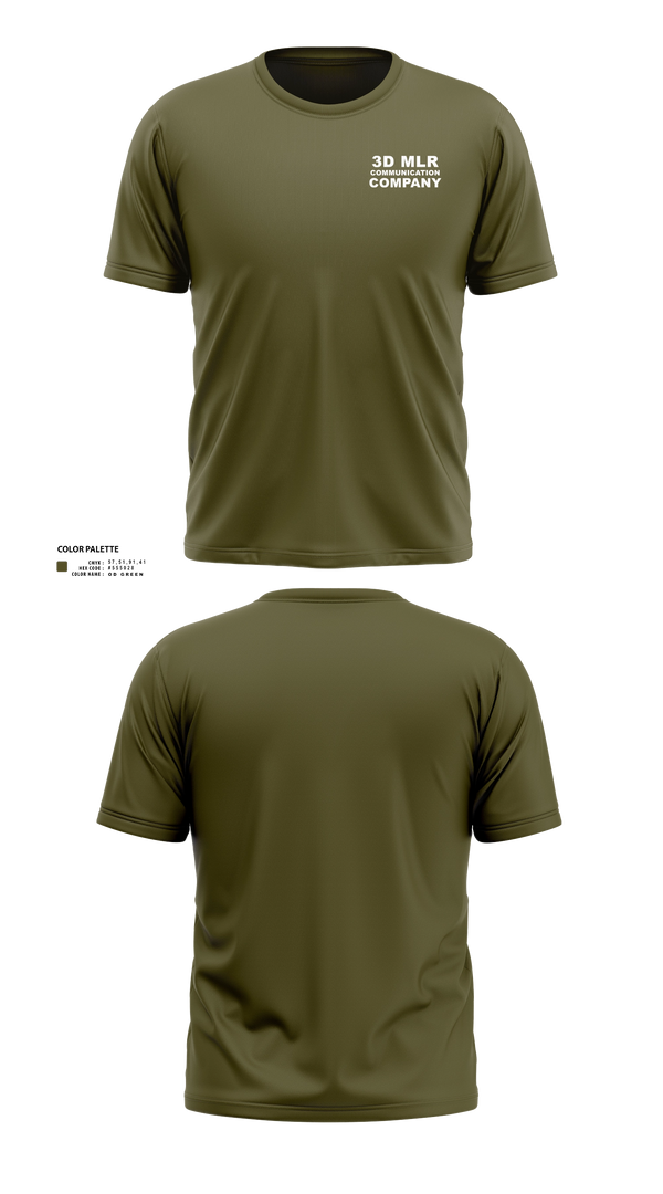 Old School Cotton Feel Shirt, 3d MLR, Communication Company, Marines, Teamtime, Team time, sublimation, custom sports apparel, team uniforms, spirit wear, spiritwear, sports uniforms, custom shirts, team store, custom team store, fundraiser sports, apparel fundraiser