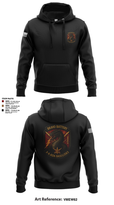 Bravo 3-6 ADA 76703101 Hoodie - 110