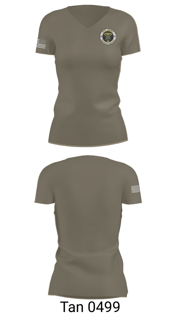 Womens Short Sleeve Vneck Shirt, 473rd QM, , Teamtime, Team time, sublimation, custom sports apparel, team uniforms, spirit wear, spiritwear, sports uniforms, custom shirts, team store, custom team store, fundraiser sports, apparel fundraiser