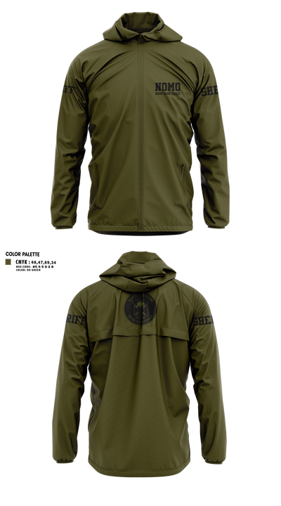 North Missouri Drug Task Force 55536856 Long Sleeve Performance Shirt with hood - 36