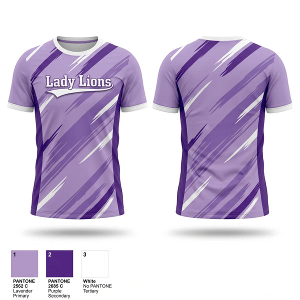Short Sleeve Performance Shirt, Lady Lions, Softball, Teamtime, Team time, sublimation, custom sports apparel, team uniforms, spirit wear, spiritwear, sports uniforms, custom shirts, team store, custom team store, fundraiser sports, apparel fundraiser