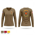 32d AAMDC DPICC 9823837 Women's Long Sleeve V-neck Shirt - 1