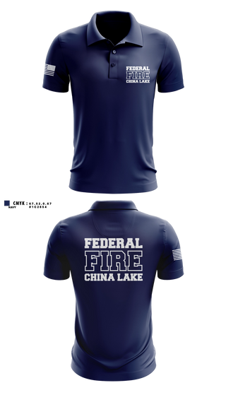 Short Sleeve Performance Polo, China lake fire department, Fire Department, Teamtime, Team time, sublimation, custom sports apparel, team uniforms, spirit wear, spiritwear, sports uniforms, custom shirts, team store, custom team store, fundraiser sports, apparel fundraiser