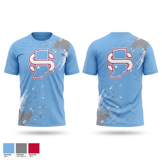 Short Sleeve Performance Shirt, Indiana Jr Sycamores, Baseball, Teamtime, Team time, sublimation, custom sports apparel, team uniforms, spirit wear, spiritwear, sports uniforms, custom shirts, team store, custom team store, fundraiser sports, apparel fundraiser