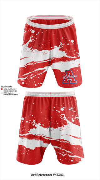 Athletic Shorts With Pockets, TW ANDREWS, , Teamtime, Team time, sublimation, custom sports apparel, team uniforms, spirit wear, spiritwear, sports uniforms, custom shirts, team store, custom team store, fundraiser sports, apparel fundraiser