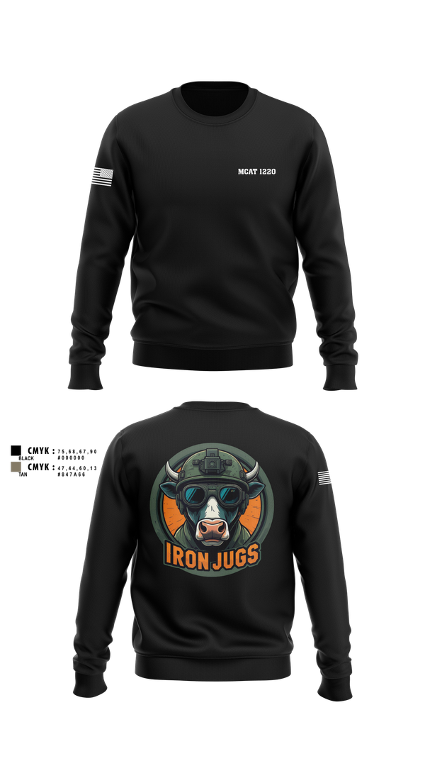 Crew Neck Sweatshirt, MCAT 1220, , Teamtime, Team time, sublimation, custom sports apparel, team uniforms, spirit wear, spiritwear, sports uniforms, custom shirts, team store, custom team store, fundraiser sports, apparel fundraiser