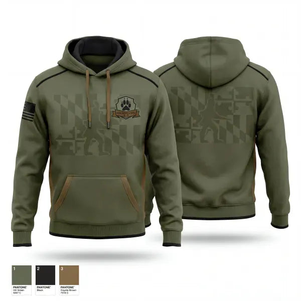 Hoodie, Hagerstown Police K9 Unit, Police, Teamtime, Team time, sublimation, custom sports apparel, team uniforms, spirit wear, spiritwear, sports uniforms, custom shirts, team store, custom team store, fundraiser sports, apparel fundraiser