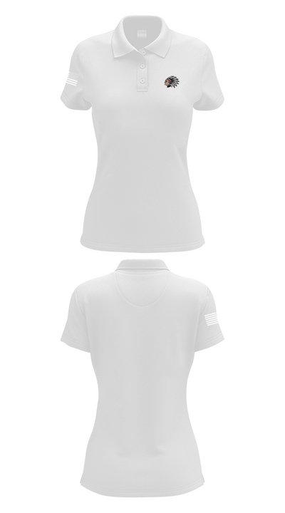 Social Circle Cheer 32565399 Women's Short Sleeve Performance Polo  - 17