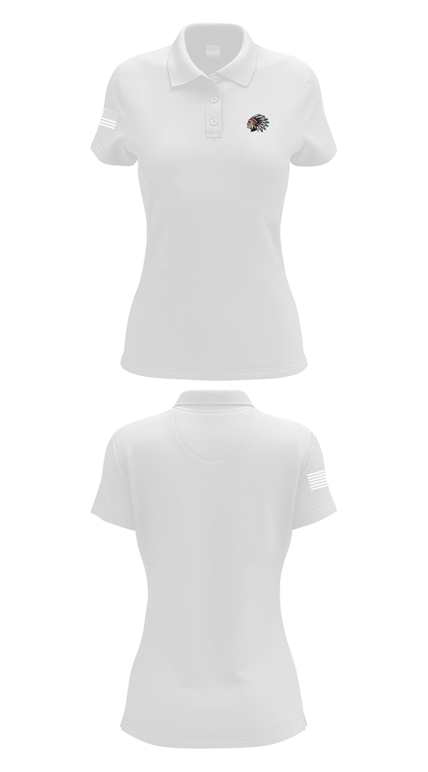 Womens Short Sleeve Performance Polo, Social Circle Cheer, Cheer, Teamtime, Team time, sublimation, custom sports apparel, team uniforms, spirit wear, spiritwear, sports uniforms, custom shirts, team store, custom team store, fundraiser sports, apparel fundraiser