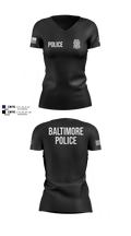 Baltimore Police Department 87844161 Women's Short Sleeve V-neck Shirt - 105