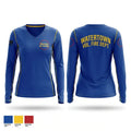 Watertown Vol. Fire Dept. 90421009 Women's Long Sleeve V-neck Shirt - 1