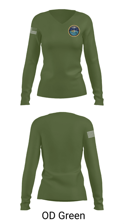 SGOT 71535870 Women's Long Sleeve V-neck Shirt - 54