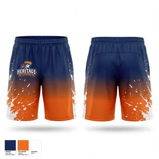 Athletic Shorts With Pockets, Heritage BOMM Colorguard, Cheer, Teamtime, Team time, sublimation, custom sports apparel, team uniforms, spirit wear, spiritwear, sports uniforms, custom shirts, team store, custom team store, fundraiser sports, apparel fundraiser