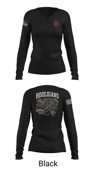 Womens Long Sleeve Vneck Shirt, 74th MRBC, , Teamtime, Team time, sublimation, custom sports apparel, team uniforms, spirit wear, spiritwear, sports uniforms, custom shirts, team store, custom team store, fundraiser sports, apparel fundraiser
