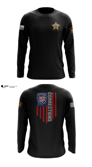 Long Sleeve Performance Shirt, Ottawa County Sheriff’s Office, Police, Teamtime, Team time, sublimation, custom sports apparel, team uniforms, spirit wear, spiritwear, sports uniforms, custom shirts, team store, custom team store, fundraiser sports, apparel fundraiser