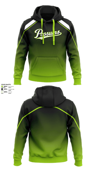 Hoodie, Possums, Baseball, Teamtime, Team time, sublimation, custom sports apparel, team uniforms, spirit wear, spiritwear, sports uniforms, custom shirts, team store, custom team store, fundraiser sports, apparel fundraiser