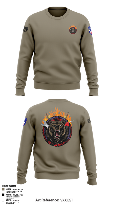 E co 1/25 4146050 Crew Neck Sweatshirt - 1