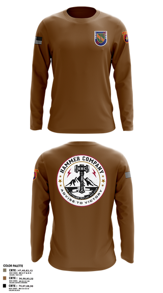 Long Sleeve Performance Shirt, , Army, Teamtime, Team time, sublimation, custom sports apparel, team uniforms, spirit wear, spiritwear, sports uniforms, custom shirts, team store, custom team store, fundraiser sports, apparel fundraiser