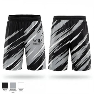 Athletic Shorts With Pockets, W3D Logistics, Bowling, Teamtime, Team time, sublimation, custom sports apparel, team uniforms, spirit wear, spiritwear, sports uniforms, custom shirts, team store, custom team store, fundraiser sports, apparel fundraiser