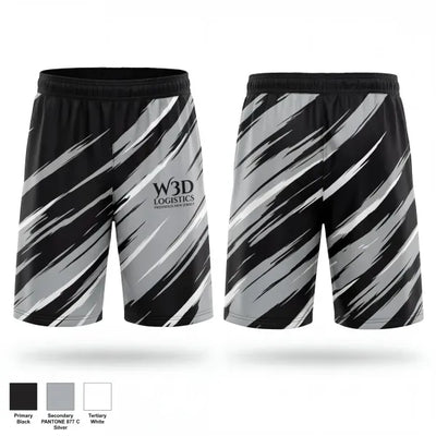 W3D Logistics 69406369 Athletic Shorts With Pockets - 1
