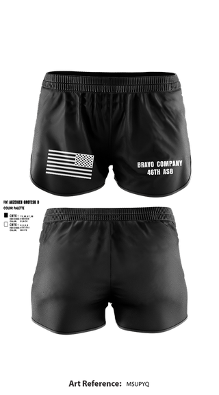 Ranger Panties, Bravo company 46th ASB, , Teamtime, Team time, sublimation, custom sports apparel, team uniforms, spirit wear, spiritwear, sports uniforms, custom shirts, team store, custom team store, fundraiser sports, apparel fundraiser