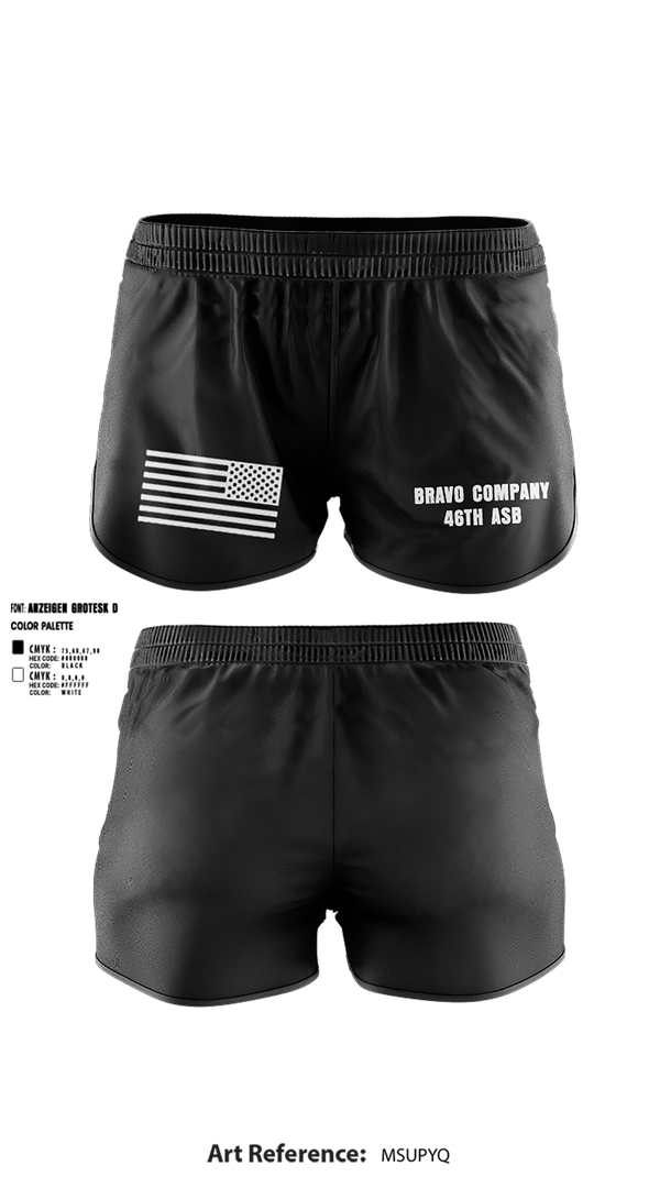 Ranger Panties, Bravo company 46th ASB, , Teamtime, Team time, sublimation, custom sports apparel, team uniforms, spirit wear, spiritwear, sports uniforms, custom shirts, team store, custom team store, fundraiser sports, apparel fundraiser