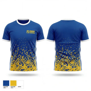Short Sleeve Performance Shirt, Delaware Flag Football, , Teamtime, Team time, sublimation, custom sports apparel, team uniforms, spirit wear, spiritwear, sports uniforms, custom shirts, team store, custom team store, fundraiser sports, apparel fundraiser