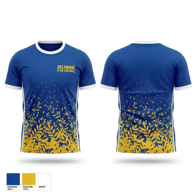 Delaware Flag Football 67220751 Short Sleeve Performance Shirt - 1