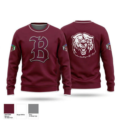 PSJA ECHS Lady Bears Crew Neck Sweatshirt - 1