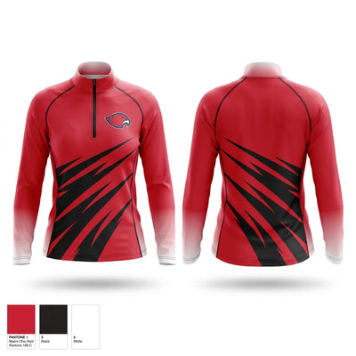 Frontier Regional School Basketball Quarter Zip Jacket - 1