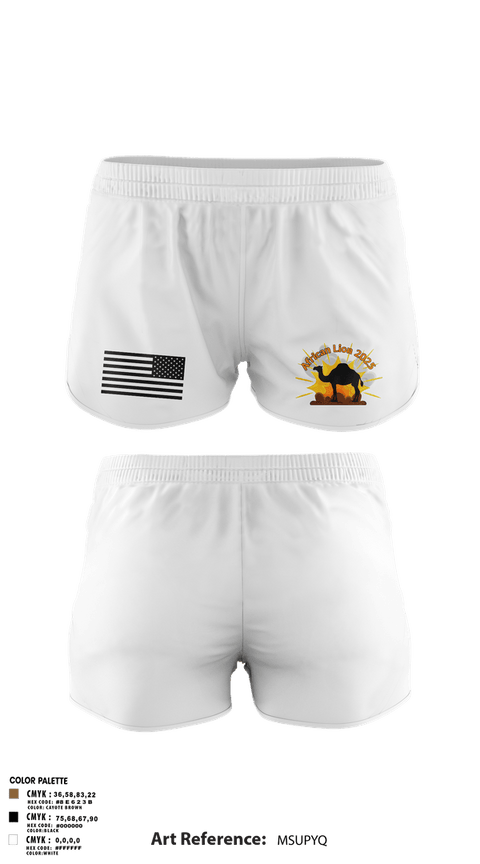 Ranger Panties, 205th TPASE, , Teamtime, Team time, sublimation, custom sports apparel, team uniforms, spirit wear, spiritwear, sports uniforms, custom shirts, team store, custom team store, fundraiser sports, apparel fundraiser