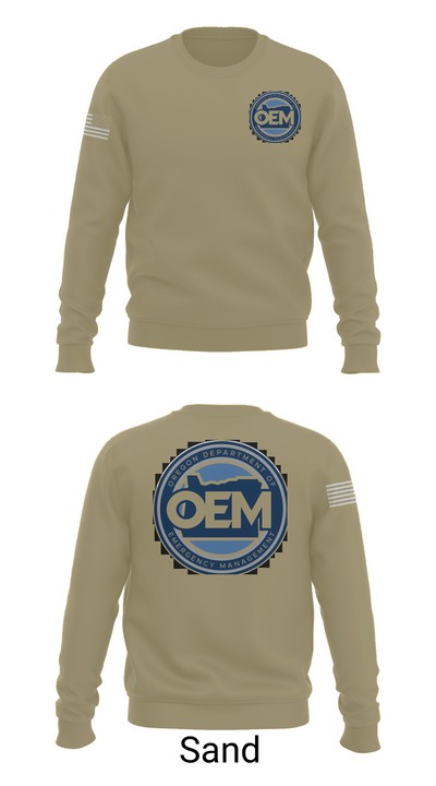 Oregon Emergency Management 48984222 Crew Neck Sweatshirt - 81