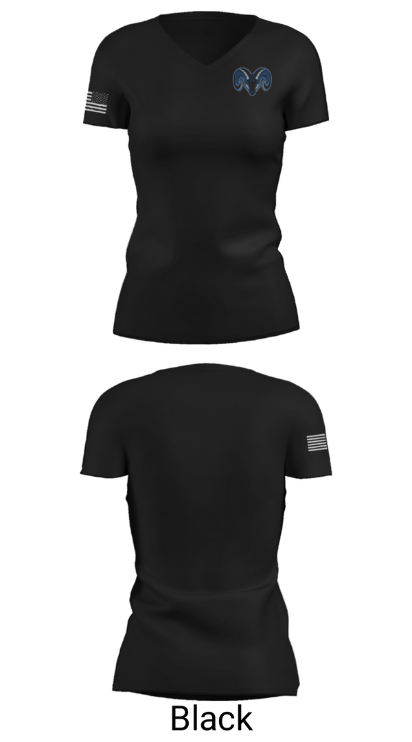 Women's Short Sleeve Vneck Shirt, Rochester Area High School Volleyball, Women's Volleyball, Teamtime, Team time, sublimation, custom sports apparel, team uniforms, spirit wear, spiritwear, sports uniforms, custom shirts, team store, custom team store, fundraiser sports, apparel fundraiser
