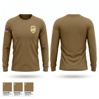 Long Sleeve Performance Shirt, NSAW Security Forces, Navy, Teamtime, Team time, sublimation, custom sports apparel, team uniforms, spirit wear, spiritwear, sports uniforms, custom shirts, team store, custom team store, fundraiser sports, apparel fundraiser