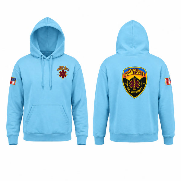 Hoodie, Wall Ambulance Service, EMS/EMT, Teamtime, Team time, sublimation, custom sports apparel, team uniforms, spirit wear, spiritwear, sports uniforms, custom shirts, team store, custom team store, fundraiser sports, apparel fundraiser