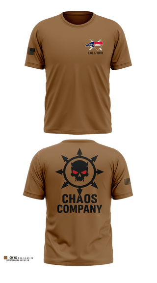 Short Sleeve Performance Shirt, C. Co. 1-120 3rd PLT, Army, Teamtime, Team time, sublimation, custom sports apparel, team uniforms, spirit wear, spiritwear, sports uniforms, custom shirts, team store, custom team store, fundraiser sports, apparel fundraiser