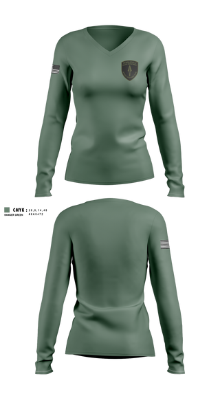 Womens Long Sleeve Vneck Shirt, Nicholasville Police Department Special Response Team, Police, Teamtime, Team time, sublimation, custom sports apparel, team uniforms, spirit wear, spiritwear, sports uniforms, custom shirts, team store, custom team store, fundraiser sports, apparel fundraiser