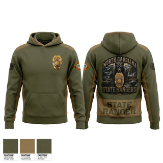 Hoodie, NC DNCR State Ranger, Police, Teamtime, Team time, sublimation, custom sports apparel, team uniforms, spirit wear, spiritwear, sports uniforms, custom shirts, team store, custom team store, fundraiser sports, apparel fundraiser