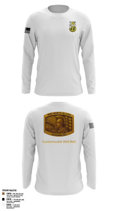 NRC NORTH ISLAND 44613656 Long Sleeve Performance Shirt 2