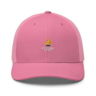 APE Polish & Service 44310358 Retro Trucker Hat | Yupoong 6606