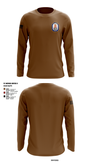 Long Sleeve Performance Shirt, USS CHOSIN, , Teamtime, Team time, sublimation, custom sports apparel, team uniforms, spirit wear, spiritwear, sports uniforms, custom shirts, team store, custom team store, fundraiser sports, apparel fundraiser