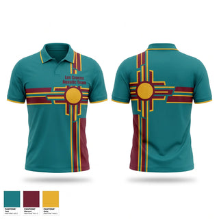 Short Sleeve Performance Polo, Las Cruces Aquatic Team, Swimming, Teamtime, Team time, sublimation, custom sports apparel, team uniforms, spirit wear, spiritwear, sports uniforms, custom shirts, team store, custom team store, fundraiser sports, apparel fundraiser